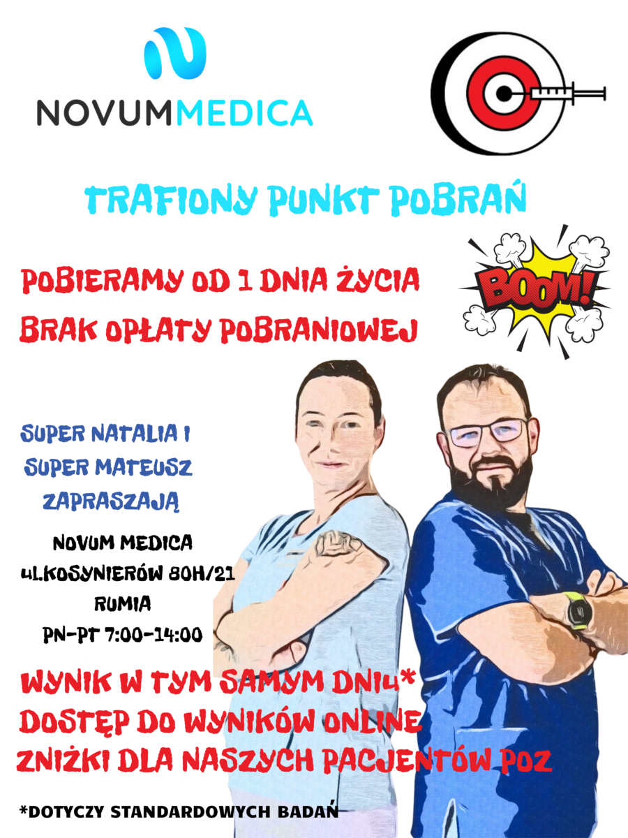 Trafiony Punkt Pobrań - Novum Medica